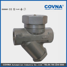 stainless steel ss304 thermostatic steam trap with strainer